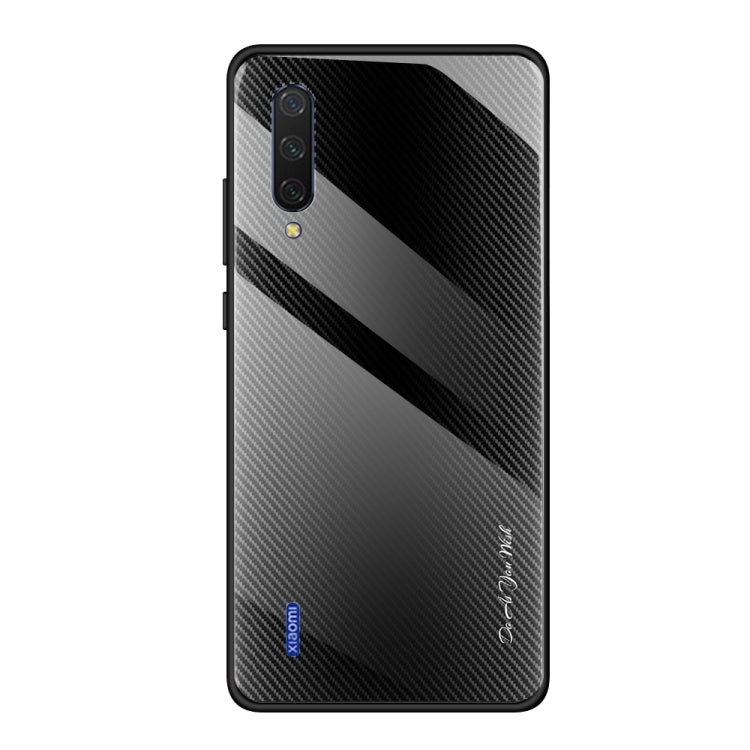 Texture Gradient Glass Protective Case, For Huawei Nova 5i Pro, For Xiaomi Redmi K20 / K20 Pro / 9T, For Xiaomi Redmi Note 7, For Xiaomi CC9 Pro, For Xiaomi 9 SE, For Xiaomi CC9 / A3 Lite