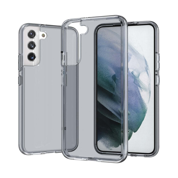 Shockproof Terminator Style Transparent Protective Phone Case, For Samsung Galaxy S22 5G, For Samsung Galaxy S22+ 5G, For Samsung Galaxy S22 Ultra 5G