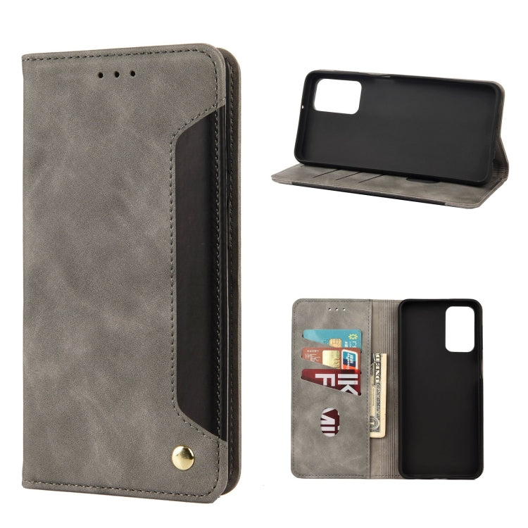 Skin Feel Splicing Leather Phone Case, For Samsung Galaxy A33 5G, For Samsung Galaxy A53 5G, For Xiaomi Redmi Note 11 Pro, For Xiaomi Redmi Note 11