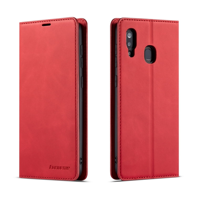Forwenw Dream Series Oil Edge Strong Magnetism Horizontal Flip Leather Case with Holder & Card Slots & Wallet & Photo Frame, For Huawei P Smart+ (2019), For Huawei Mate 20, For Huawei Mate 20 Pro, For Huawei Mate 20 Lite, For Huawei P20                ...