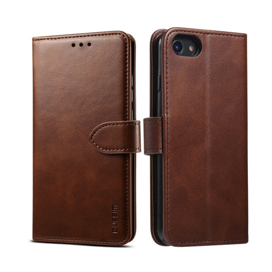 GUSSIM Magnetic Horizontal Flip Leather Case with Holder & Card Slots & & Wallet, For iPhone 6, For iPhone 6 Plus, For iPhone 8 Plus / 7 Plus, For iPhone 8  / 7, For iPhone XS Max, For iPhone X / XS, For iPhone XR, For iPhone 11, For iPhone 11 Pro     ...
