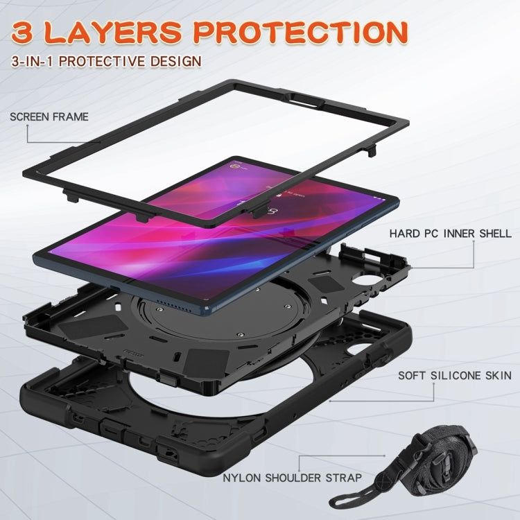 Silicone + PC Protective Tablet Case, For Lenovo Tab K10 / M10 Plus