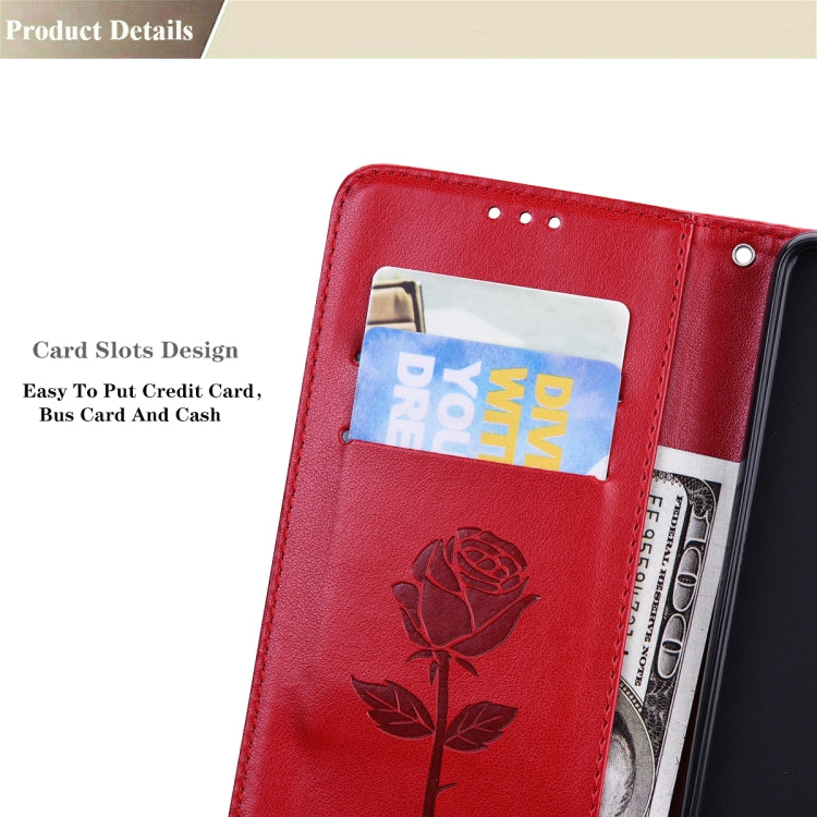 Rose Embossed Leather Phone Case, For Samsung Galaxy S22 5G, For Samsung Galaxy S22+ 5G, For Samsung Galaxy S22 Ultra 5G, For Samsung Galaxy A02s