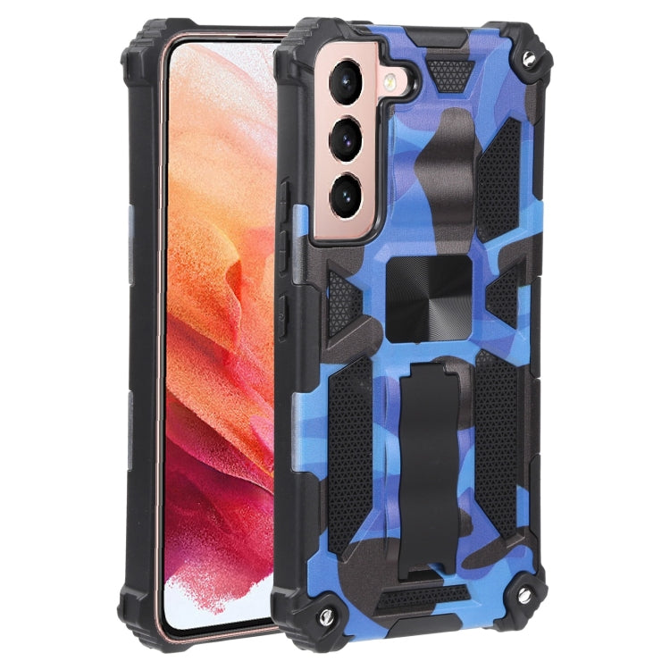 Camouflage Armor Shockproof TPU + PC Magnetic Protective Phone Case with Holder, For Samsung Galaxy A13 5G, For Samsung Galaxy S22 5G, For Xiaomi Mi 11T / 11T Pro, For Samsung Galaxy S22+ 5G