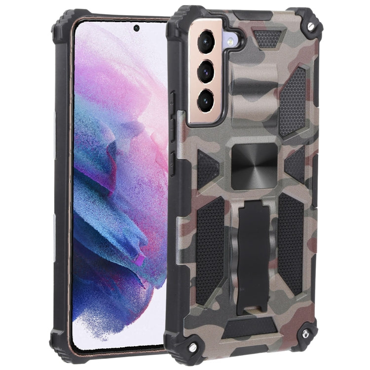 Camouflage Armor Shockproof TPU + PC Magnetic Protective Phone Case with Holder, For Samsung Galaxy A13 5G, For Samsung Galaxy S22 5G, For Samsung Galaxy S22+ 5G