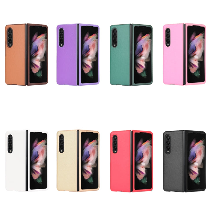 Plain Texture Phone Case, For Samsung Galaxy Z Fold3 5G, For Samsung Galaxy Z Flip3 5G