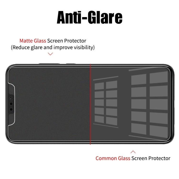 For iPhone 17e / 16e / 14 / 13 / 13 Pro 50pcs Transparent Frosted Full Screen Tempered Glass Film, For iPhone 13 mini (50pcs), For iPhone 16e / 13 / 13 Pro  (50pcs), For iPhone 13 Pro Max (50pcs)