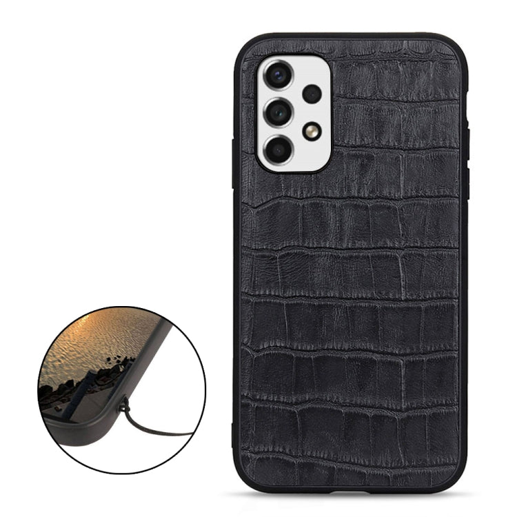 Crocodile Texture Leather Phone Case, For Samsung Galaxy A03 Core, For Samsung Galaxy A53 5G
