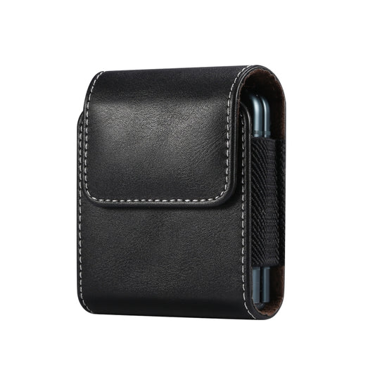 Lamb Texture Waist Hanging Phone Case, For Samsung Galaxy Z Flip3 5G
