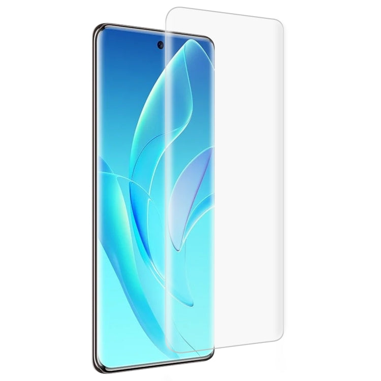 UV Liquid Curved Full Glue Tempered Glass Film, For Honor 60, For Honor 60 Pro