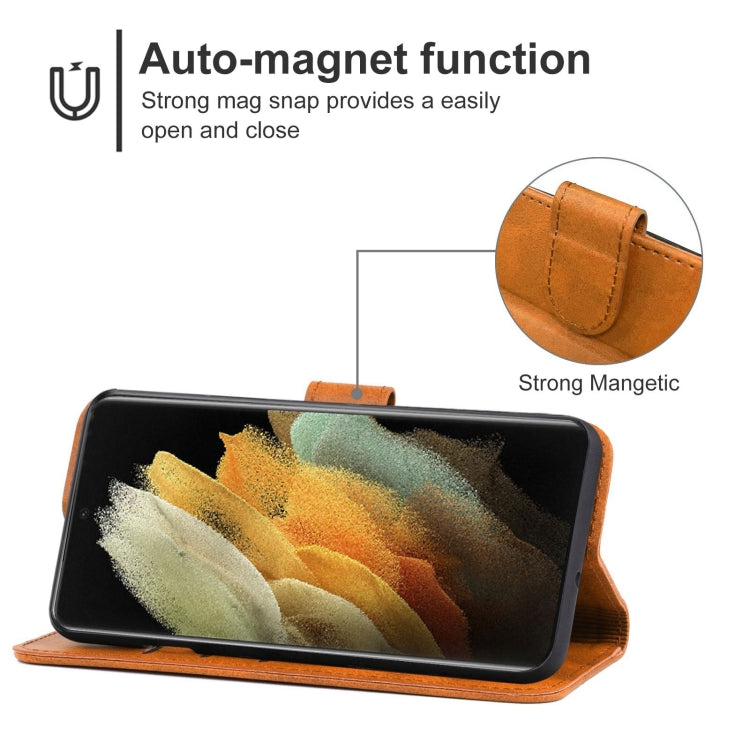 Leather Phone Case, For Samsung Galaxy S22 Ultra 5G, For Samsung Galaxy S22 5G, For Samsung Galaxy S22+ 5G, For Samsung Galaxy S21+ 5G, For Samsung Galaxy S21 5G, For Samsung Galaxy S21 Ultra 5G, For Samsung Galaxy A10e, For Samsung Galaxy A90 5G      ...