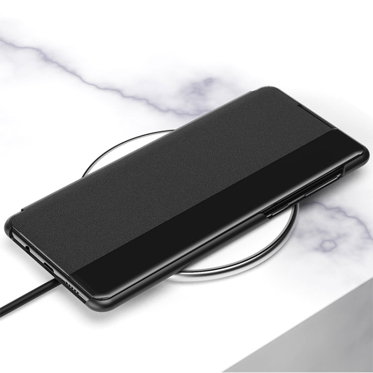 Window View Leather Phone Case, For Xiaomi Redmi Note 11, For Samsung Galaxy S22+ 5G