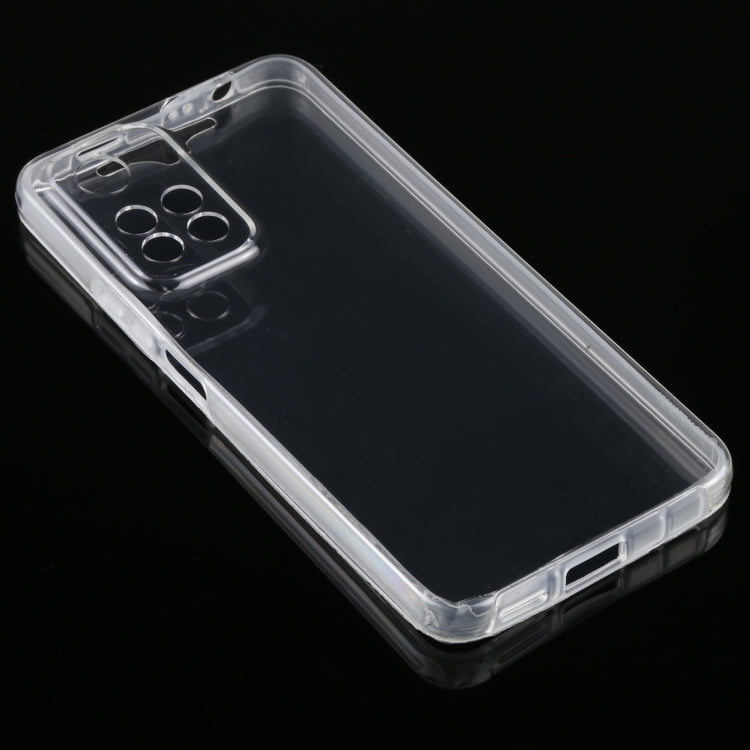 PC+TPU Double-Sided All-Inclusive Transparent Phone Case, For Xiaomi Redmi Note 11 Pro
