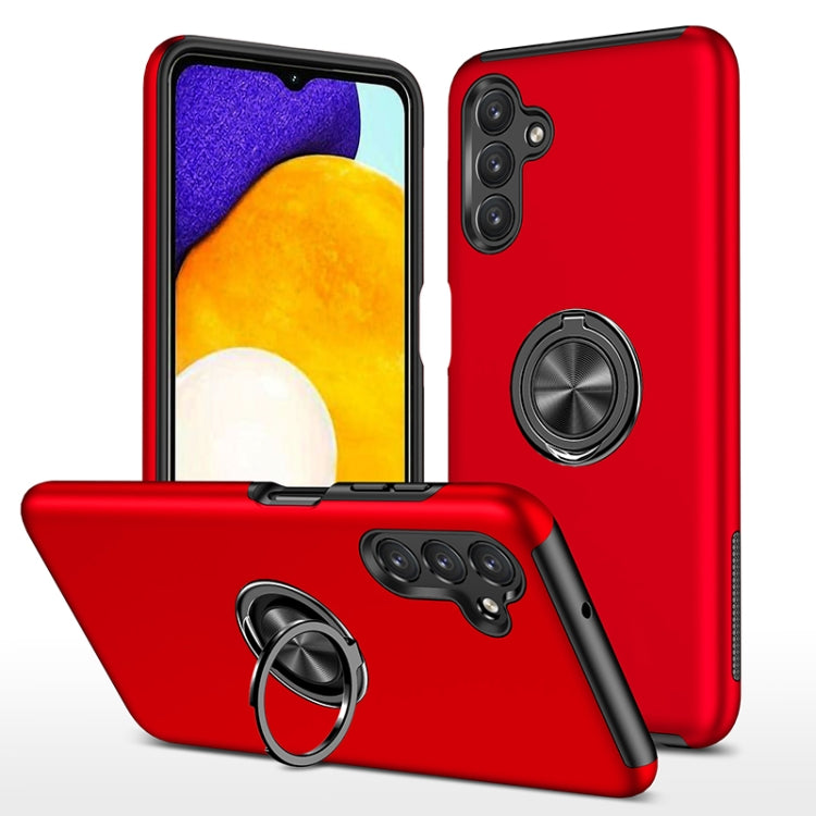 PC + TPU Magnetic Phone Case with Invisible Ring Holder, For Xiaomi Poco X3 NFC / X3, For Samsung Galaxy A13 5G