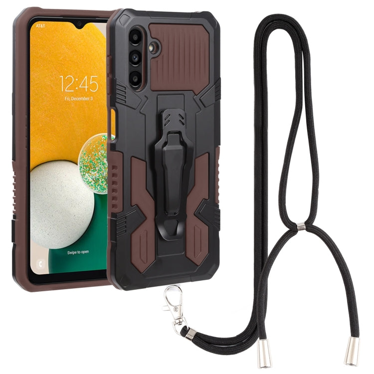 Armor Warrior Shockproof PC + TPU Lanyard Phone Case, For Samsung Galaxy A13 5G, For Infinix Hot 11, For Infinix Smart 6