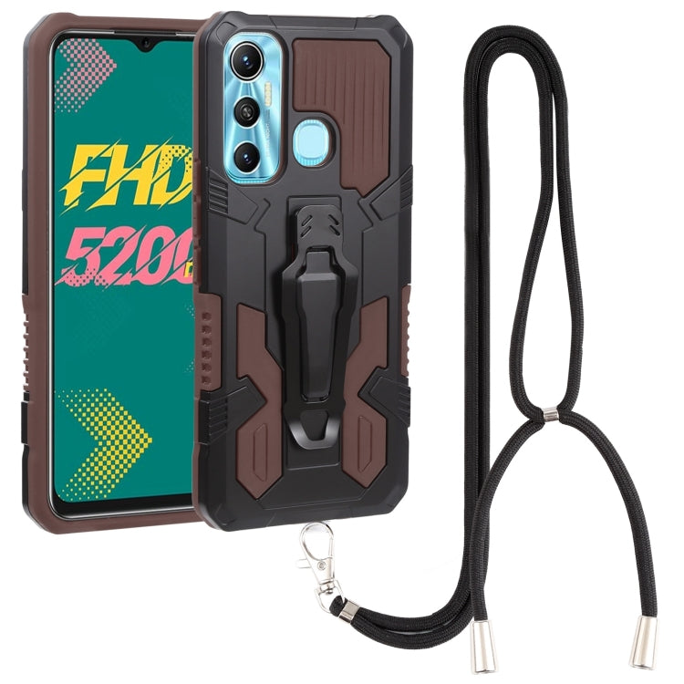 Armor Warrior Shockproof PC + TPU Lanyard Phone Case, For Samsung Galaxy A13 5G, For Infinix Hot 11, For Infinix Smart 6