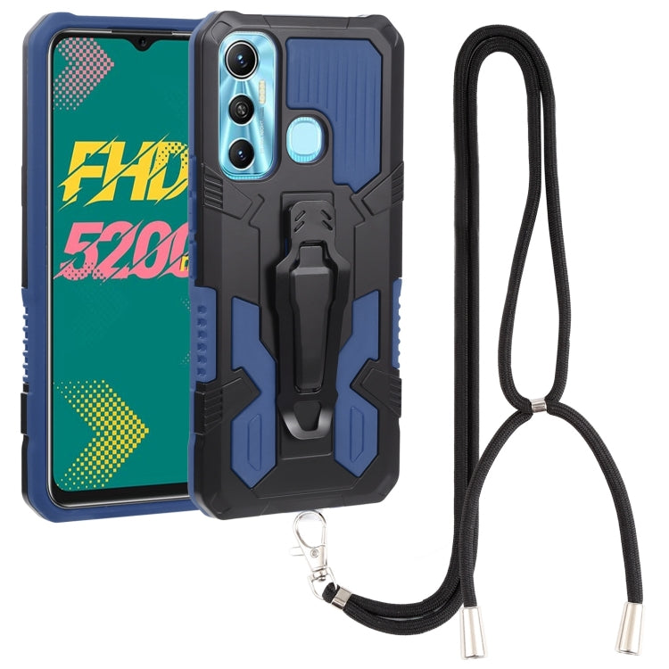 Armor Warrior Shockproof PC + TPU Lanyard Phone Case, For Samsung Galaxy A13 5G, For Infinix Hot 11, For Infinix Smart 6