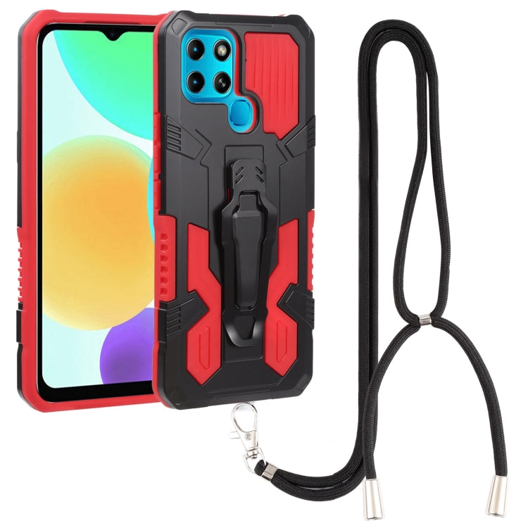 Armor Warrior Shockproof PC + TPU Lanyard Phone Case, For Samsung Galaxy A13 5G, For Infinix Hot 11, For Infinix Smart 6