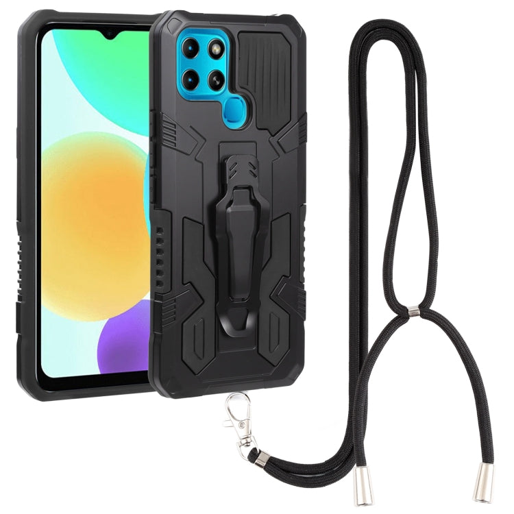 Armor Warrior Shockproof PC + TPU Lanyard Phone Case, For Samsung Galaxy A13 5G, For Infinix Hot 11, For Infinix Smart 6