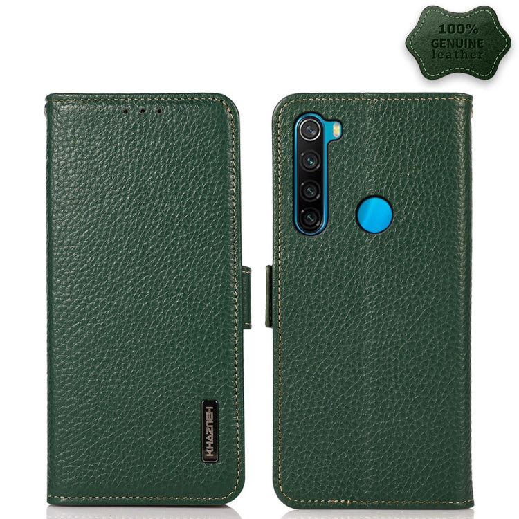KHAZNEH Side-Magnetic Litchi Genuine Leather RFID Phone Case, For Xiaomi Mi 10S, For Xiaomi Mi 10T Lite 5G, For Xiaomi Mi 10T 5G, For Xiaomi Mi 11 Lite 5G / Mi 11 Lite, For Xiaomi Mi 11 Pro, For Xiaomi Mi 11 Ultra, For Xiaomi Mi 11                     ...