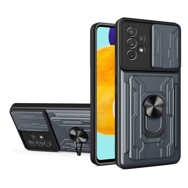 Sliding Camshield Card Phone Case, For Samsung Galaxy A33 5G, For Samsung Galaxy A53 5G, For Samsung Galaxy A22 4G, For Samsung Galaxy A22 5G, For Samsung Galaxy S21 5G, For Samsung Galaxy S21+ 5G, For Samsung Galaxy S22 5G