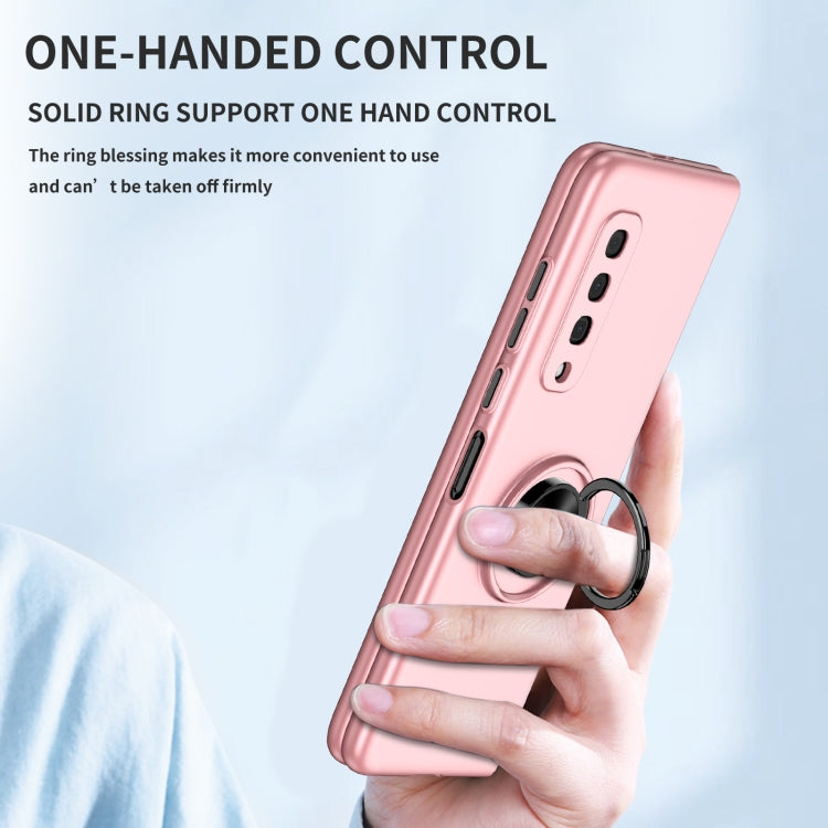 Armor Ring Holder Phone Case, For Samsung Galaxy Fold, For Samsung Galaxy Z Flip 5G, For Samsung Galaxy Z Flip3 5G, For Samsung Galaxy Z Fold2 5G, For Samsung Galaxy Z Fold3 5G