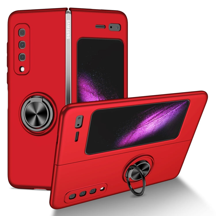Armor Ring Holder Phone Case, For Samsung Galaxy Fold, For Samsung Galaxy Z Flip 5G, For Samsung Galaxy Z Flip3 5G, For Samsung Galaxy Z Fold2 5G, For Samsung Galaxy Z Fold3 5G