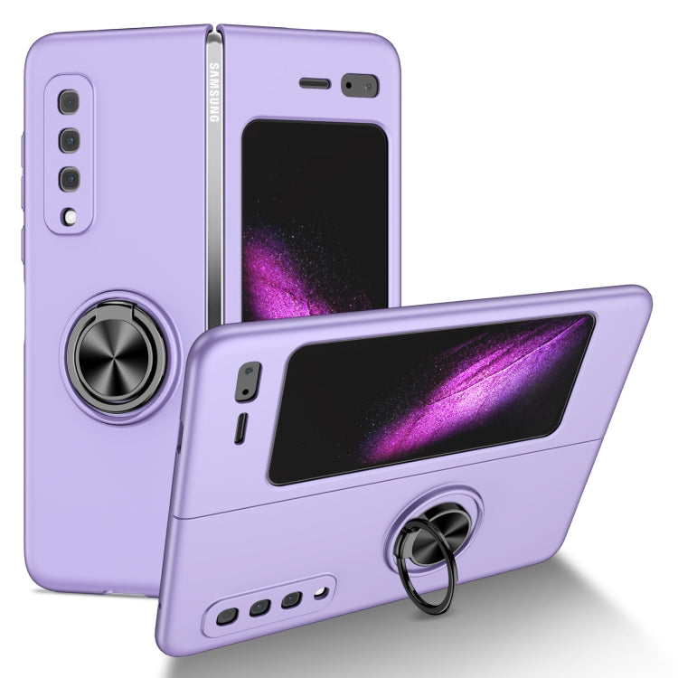 Armor Ring Holder Phone Case, For Samsung Galaxy Fold, For Samsung Galaxy Z Flip 5G, For Samsung Galaxy Z Flip3 5G, For Samsung Galaxy Z Fold2 5G, For Samsung Galaxy Z Fold3 5G