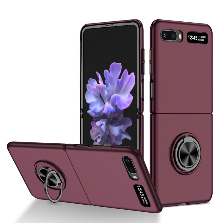 Armor Ring Holder Phone Case, For Samsung Galaxy Fold, For Samsung Galaxy Z Flip 5G, For Samsung Galaxy Z Flip3 5G, For Samsung Galaxy Z Fold2 5G, For Samsung Galaxy Z Fold3 5G