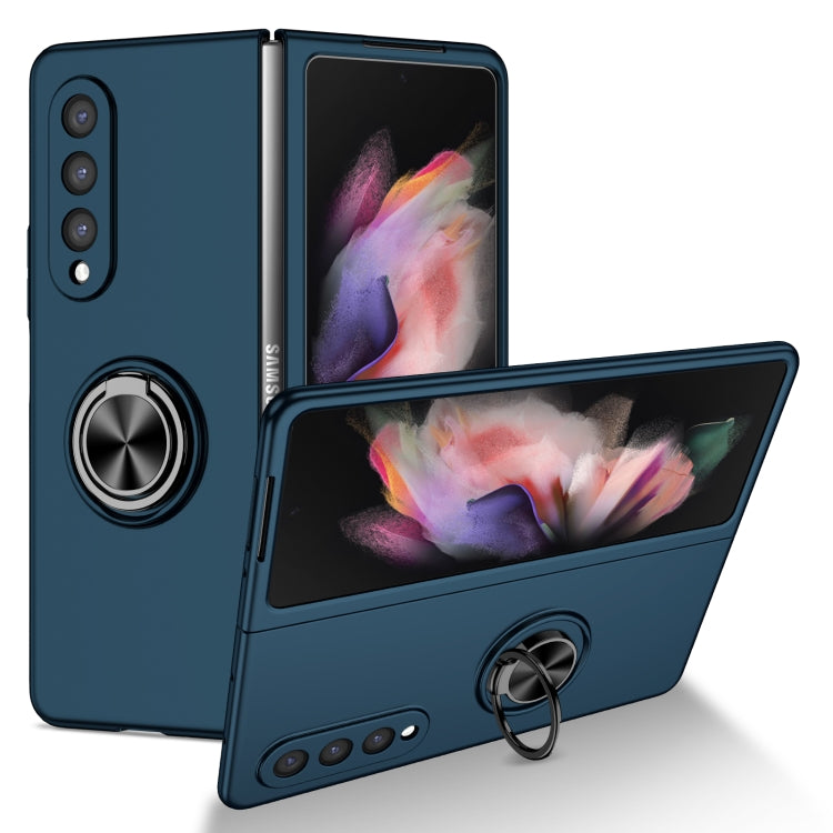 Armor Ring Holder Phone Case, For Samsung Galaxy Fold, For Samsung Galaxy Z Flip 5G, For Samsung Galaxy Z Flip3 5G, For Samsung Galaxy Z Fold2 5G, For Samsung Galaxy Z Fold3 5G