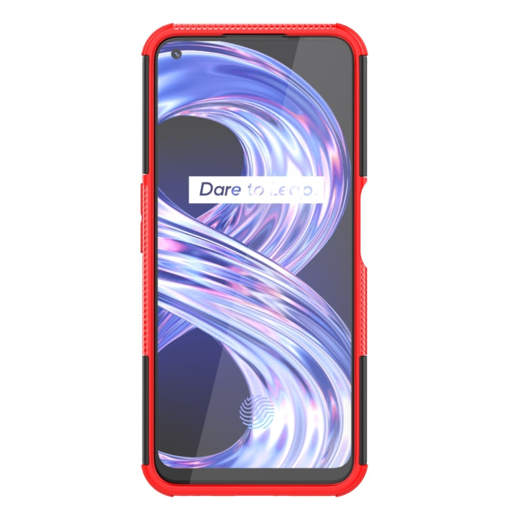 Tire Texture TPU + PC Phone Case with Holder, For OPPO Realme 8i, For Xiaomi Redmi Note 11 Pro (China), For Motorola Moto E40, For Samsung Galaxy A53 5G