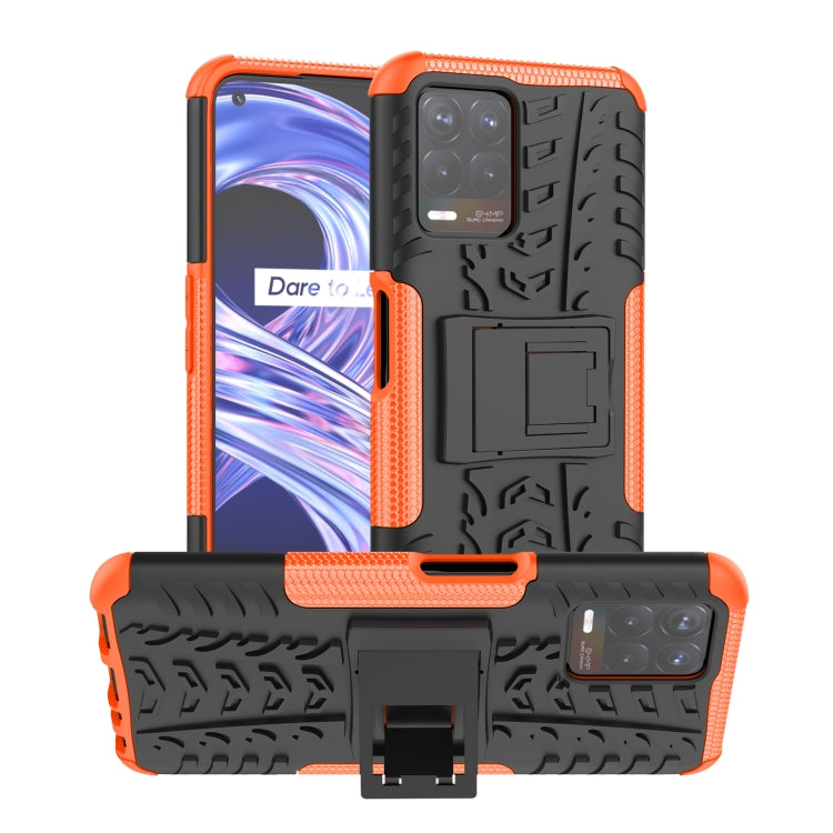 Tire Texture TPU + PC Phone Case with Holder, For OPPO Realme 8i, For Xiaomi Redmi Note 11 Pro (China), For Motorola Moto E40, For Samsung Galaxy A53 5G