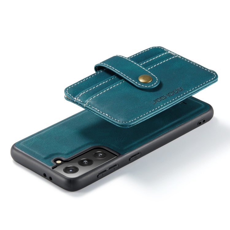 JEEHOOD RFID Blocking Anti-Theft Magnetic PU + TPU Phone Case, For Samsung Galaxy S22 5G, For Samsung Galaxy S22+ 5G