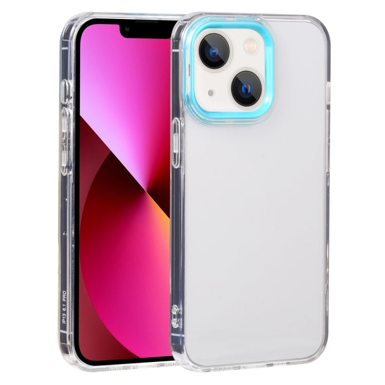 Macaron Lens Frame Transparent TPU Phone Case, For iPhone 13, For iPhone 13 mini, For iPhone 13 Pro, For iPhone 13 Pro Max
