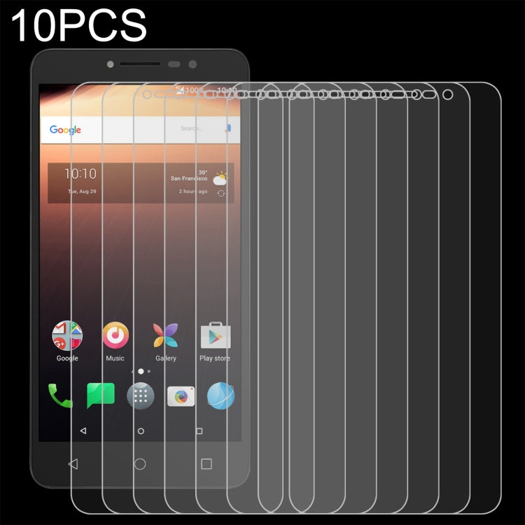 10 PCS 0.26mm 9H 2.5D Tempered Glass Film, For Alcatel Hero N3 8020 (10 PCS), For Sharp Aquos S3 (10 PCS), For Alcatel One Touch Idol 2S (10 PCS), For Sharp Aquos Sense 3 (10 PCS), For Alcatel A3 (10 PCS), For Sharp Aquos Sense 3 Plus (10 PCS)         ...