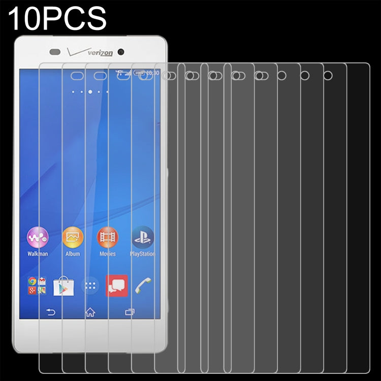 10 PCS 0.26mm 9H 2.5D Tempered Glass Film, For Alcatel Hero N3 8020 (10 PCS), For Sharp Aquos S3 (10 PCS), For Alcatel One Touch Idol 2S (10 PCS), For Sharp Aquos Sense 3 (10 PCS), For Alcatel A3 (10 PCS), For Sharp Aquos Sense 3 Plus (10 PCS)         ...