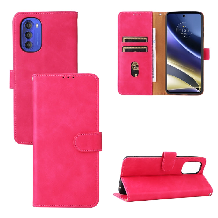 Skin Feel Magnetic Flip Leather Phone Case, For Motorola Moto G51 5G, For TCL 20 XE, For Ulefone Note 6