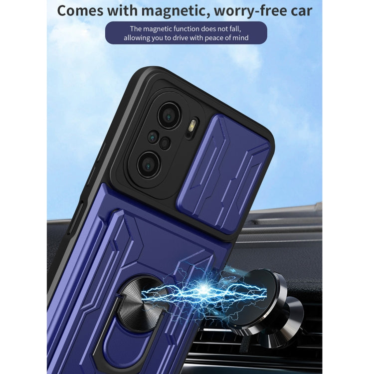 Sliding Camshield Card Phone Case, For Xiaomi Redmi K40/Poco F3/Mi 11i, For Xiaomi Mi 11 Lite, For OPPO Realme C20 / C21, For OPPO Realme C25 / C15, For OPPO Realme 8 / 8 Pro