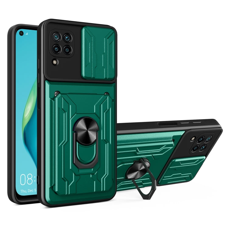 Sliding Camshield Card Phone Case, For Huawei P40 Lite, For Huawei Y5p, For Huawei Y6s / Enjoy 9e / Honor 8A, For Huawei Y7p, For Huawei Y8p, For Huawei P smart / Y9 Prime, For Huawei Y6p