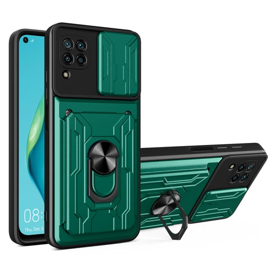 Sliding Camshield Card Phone Case, For Huawei P40 Lite, For Huawei Y5p, For Huawei Y6s / Enjoy 9e / Honor 8A, For Huawei Y7p, For Huawei Y8p, For Huawei P smart / Y9 Prime, For Huawei Y6p