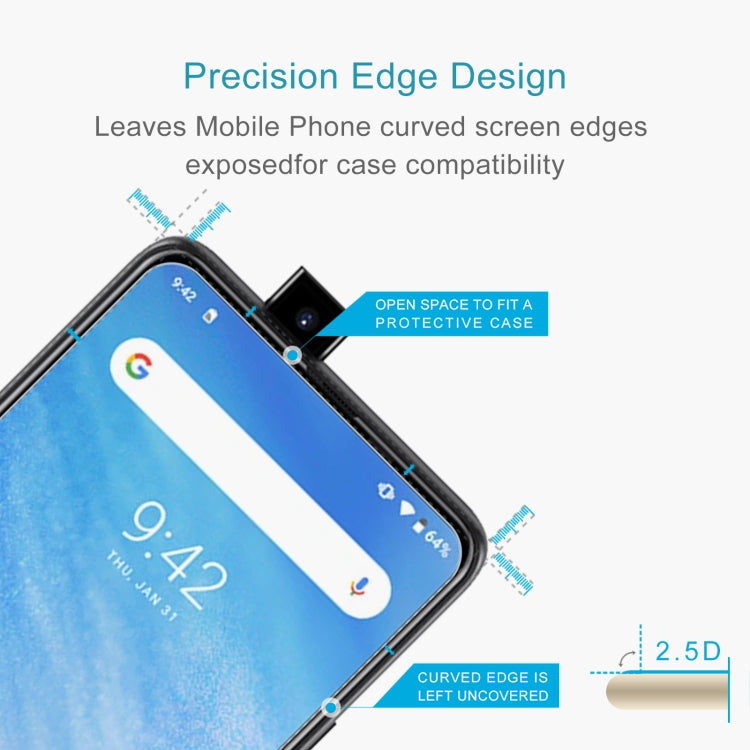 10 PCS 0.26mm 9H 2.5D Tempered Glass Film, For UMIDIGI S5 Pro (10 PCS)