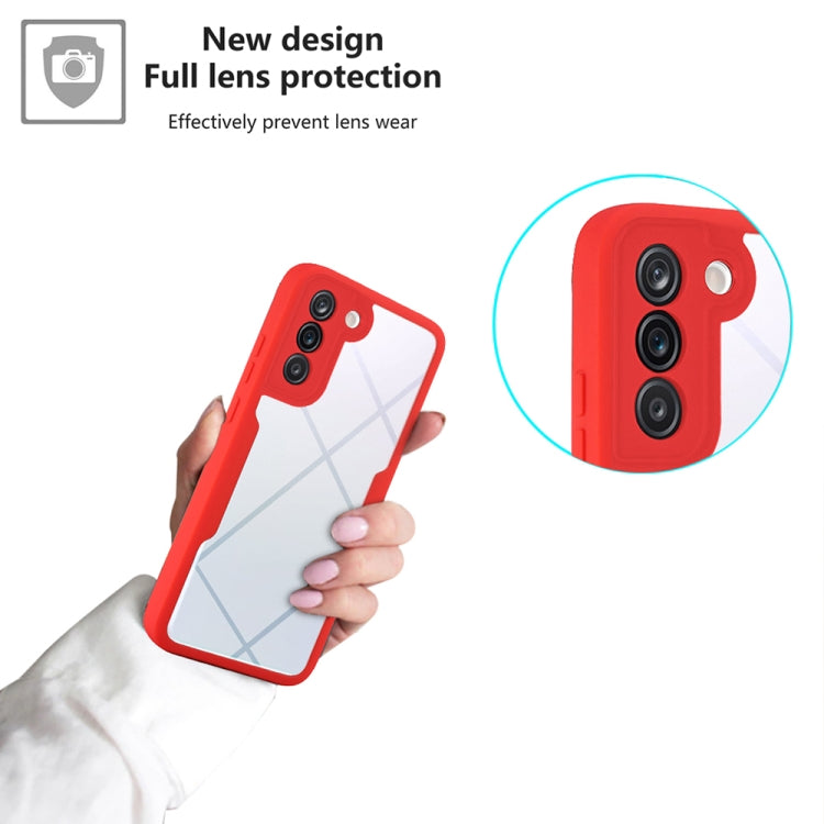 Acrylic + TPU 360 Degrees Full Coverage Shockproof Phone Case, For Samsung Galaxy S21 5G, For Samsung Galaxy A13 5G, For Samsung Galaxy A32 4G, For Samsung Galaxy A32 5G, For Samsung Galaxy A51 4G, For Samsung Galaxy A52 5G / 4G, For Samsung Galaxy A71...