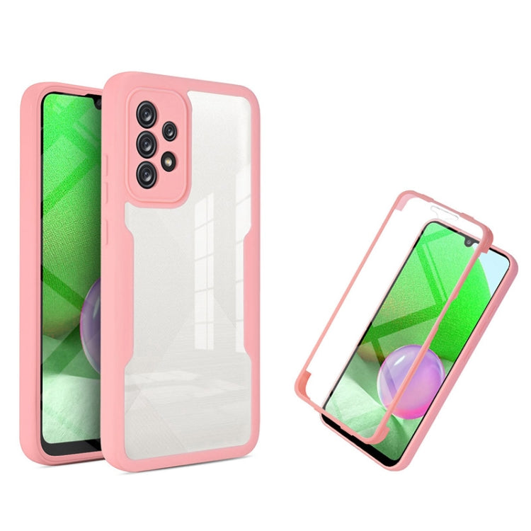 Acrylic + TPU 360 Degrees Full Coverage Shockproof Phone Case, For Samsung Galaxy S21 5G, For Samsung Galaxy A13 5G, For Samsung Galaxy A32 4G, For Samsung Galaxy A32 5G, For Samsung Galaxy A51 4G, For Samsung Galaxy A52 5G / 4G, For Samsung Galaxy A71...