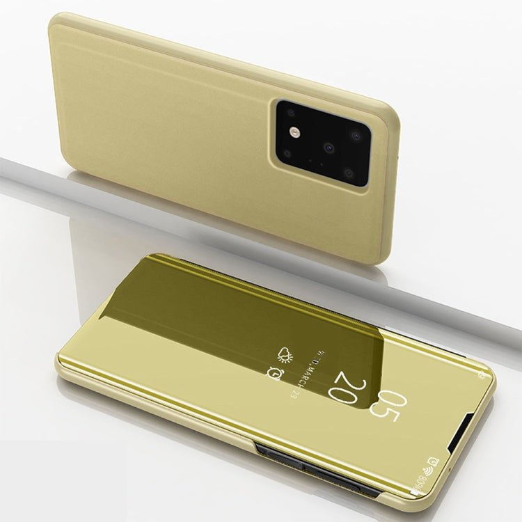 Plated Mirror Horizontal Flip Leather Case with Holder, For Galaxy S20+, For Galaxy S20 Ultra, For Galaxy S20, For Xiaomi Mi Note10 / Note 10 Pro