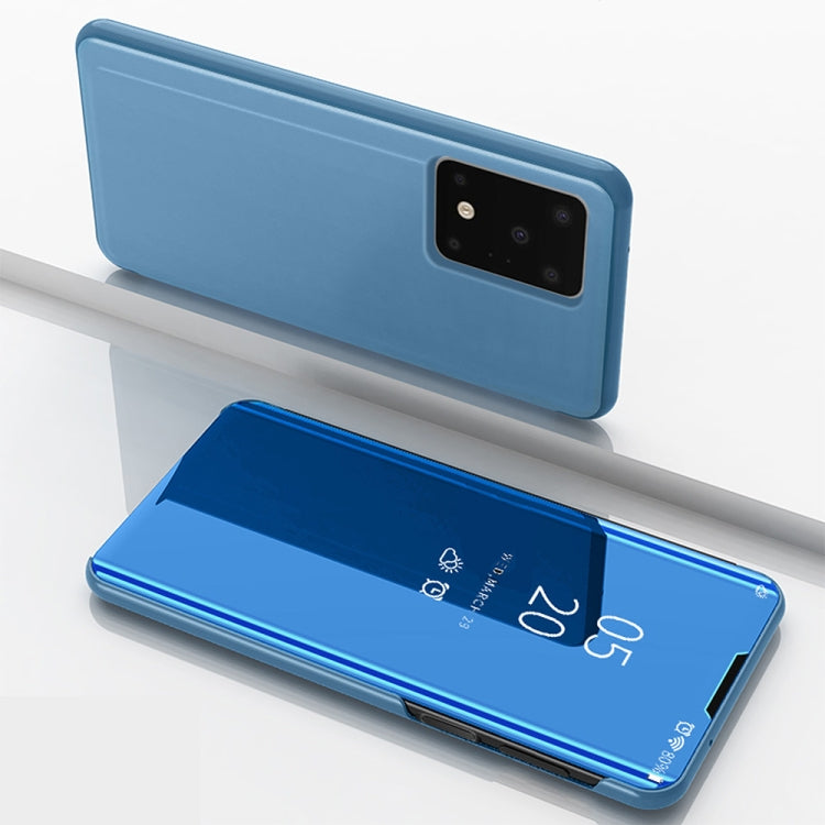Plated Mirror Horizontal Flip Leather Case with Holder, For Galaxy S20+, For Galaxy S20 Ultra, For Galaxy S20, For Xiaomi Mi Note10 / Note 10 Pro