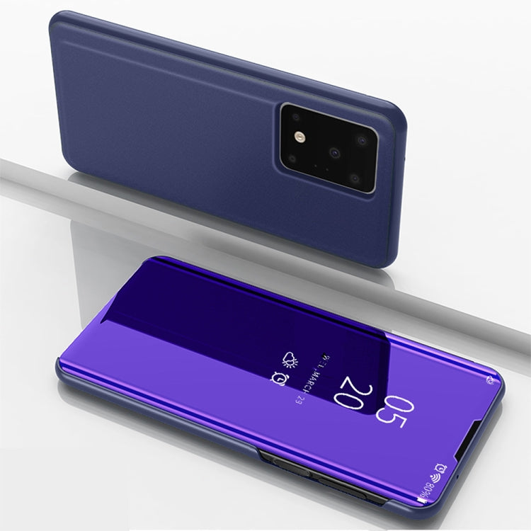 Plated Mirror Horizontal Flip Leather Case with Holder, For Galaxy S20+, For Galaxy S20 Ultra, For Galaxy S20, For Xiaomi Mi Note10 / Note 10 Pro