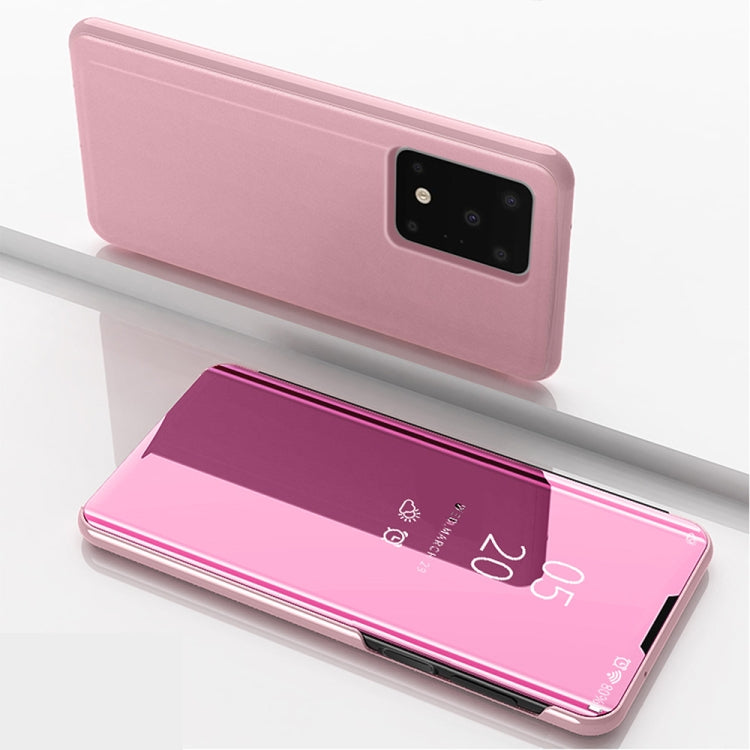 Plated Mirror Horizontal Flip Leather Case with Holder, For Galaxy S20+, For Galaxy S20 Ultra, For Galaxy S20, For Xiaomi Mi Note10 / Note 10 Pro