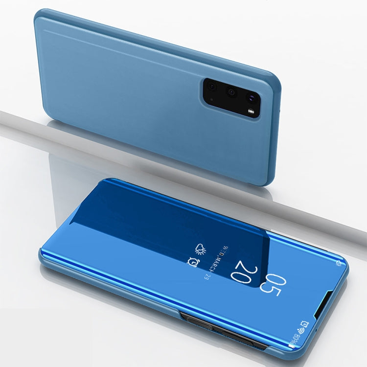 Plated Mirror Horizontal Flip Leather Case with Holder, For Galaxy S20+, For Galaxy S20 Ultra, For Galaxy S20, For Xiaomi Mi Note10 / Note 10 Pro