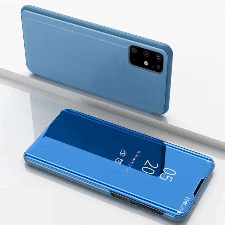 Plated Mirror Horizontal Flip Leather Case with Holder, For Galaxy S20+, For Galaxy S20 Ultra, For Galaxy S20, For Xiaomi Mi Note10 / Note 10 Pro