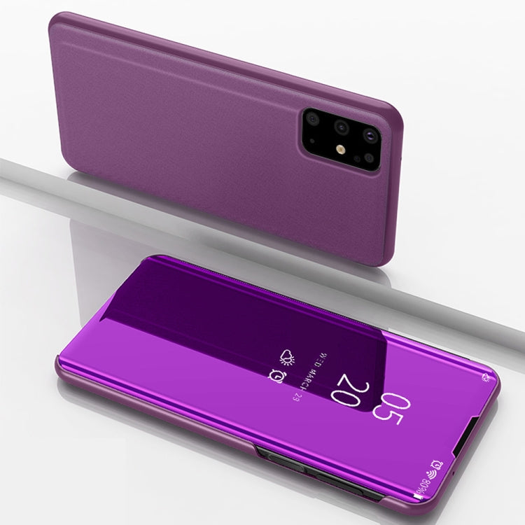 Plated Mirror Horizontal Flip Leather Case with Holder, For Galaxy S20+, For Galaxy S20 Ultra, For Galaxy S20, For Xiaomi Mi Note10 / Note 10 Pro